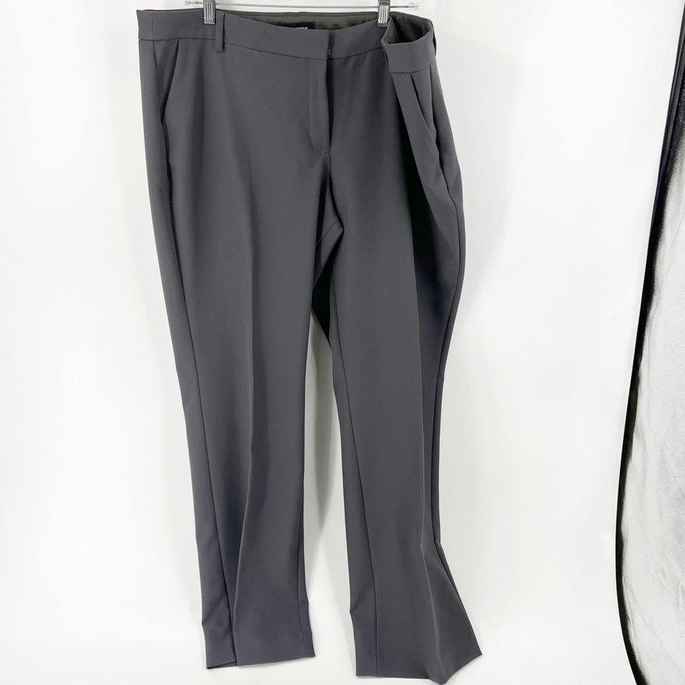 Express Super Soft Twill Grey Boot Low Rise Trous… - image 1